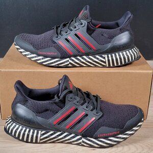 adidas Ultraboost DNA Shoes Mens 9.5 Black White Running Athletic Sneaker FY8382